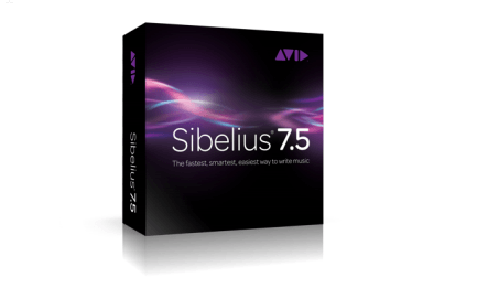 Sibelius 7.5 Software Box