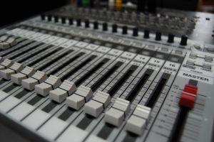 Sound System Mixing Board